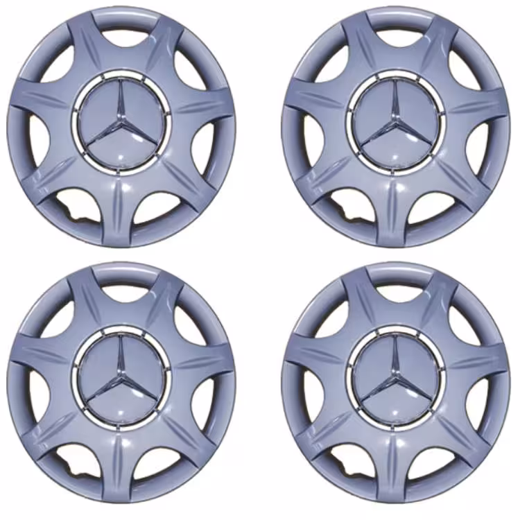 قالپاق سایز 16 مناسب بنز بسته بندی 4 عددی برند حامد