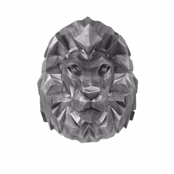 دیوارکوب مدل شیر گرافیکی
