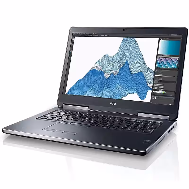 لپ تاپ صنعتی دل Dell Precision 7710 i7 6920HQ 16 512 8g M5000m