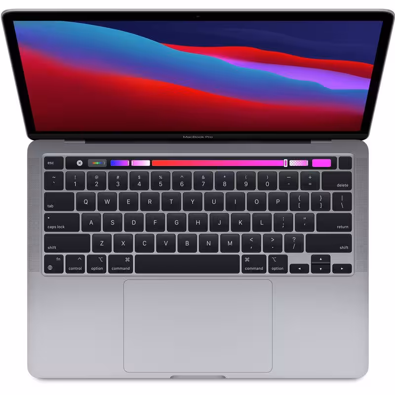 لپ تاپ 13 اینچی اپل مدل MacBook Pro MYD92 2020 همراه با تاچ بار