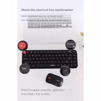 کیبورد و ماوس مافی مدل I bean Pure