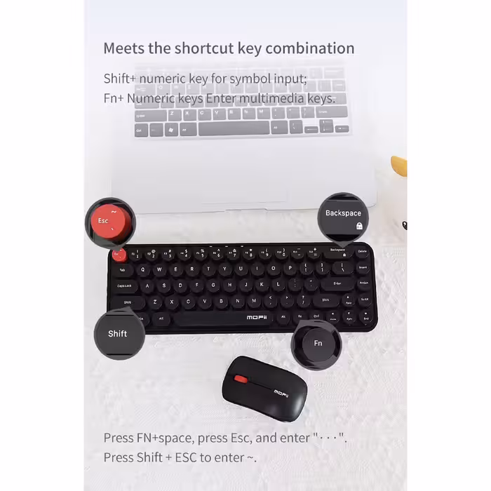 کیبورد و ماوس مافی مدل I bean Pure