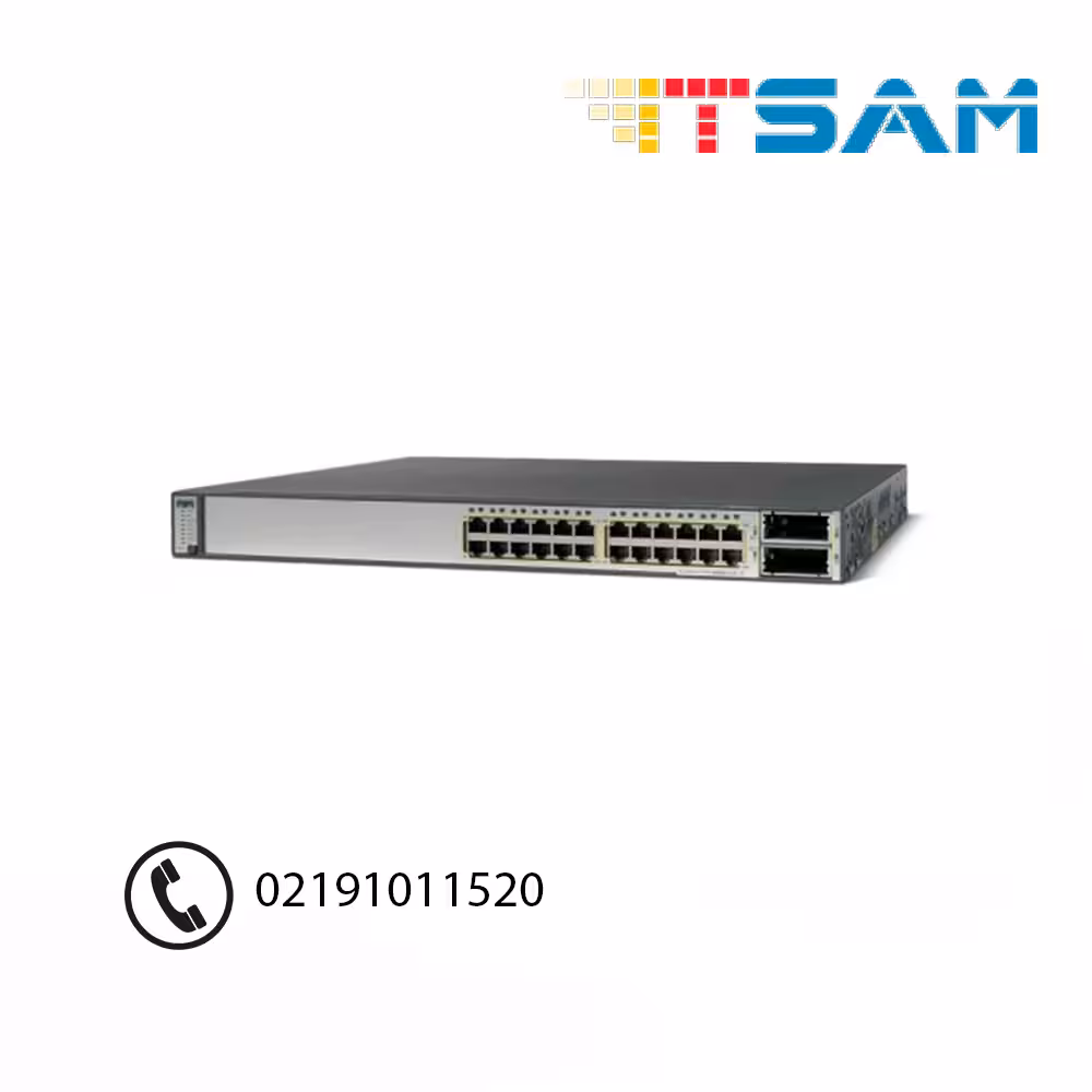 سوئیچ سیسکو Cisco WS-C3750E-24TD-SD