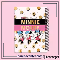 دفتر مدرسه طرح MINNIE MOUSE برند لانگو