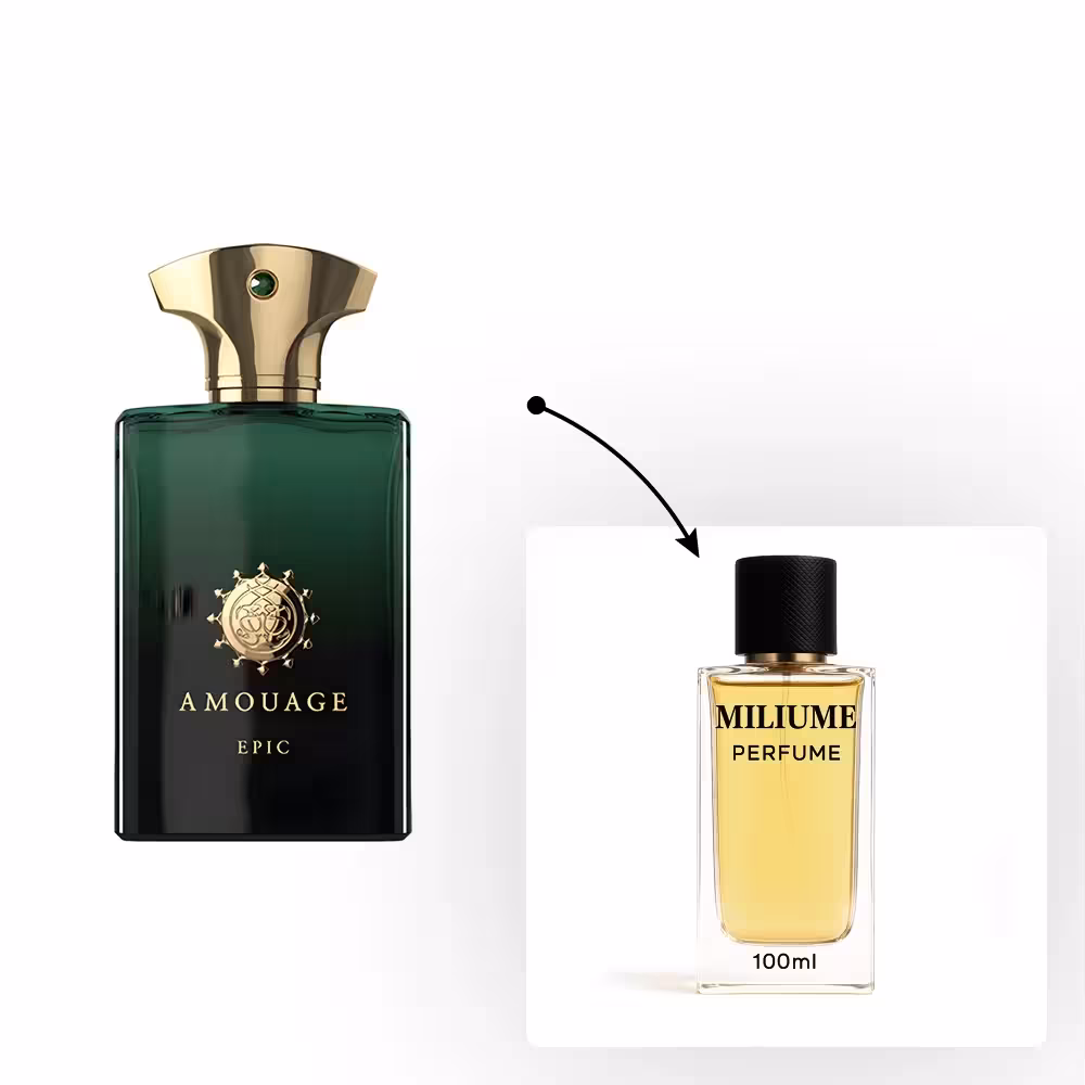 اسانس عطر Amouage Epic Men برند Argeville - کد 1309 - آمواج اپیک 100ML - میلیوم پرفیوم
