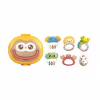 ست جغجغه و دندانگیر جغد 6 تکه Bibi-irn کد 698-90