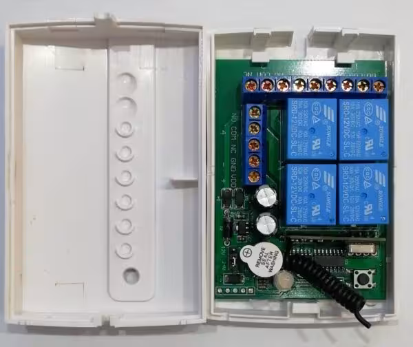 گیرنده چهار کانال 12 و 24 ولت 315MHZ