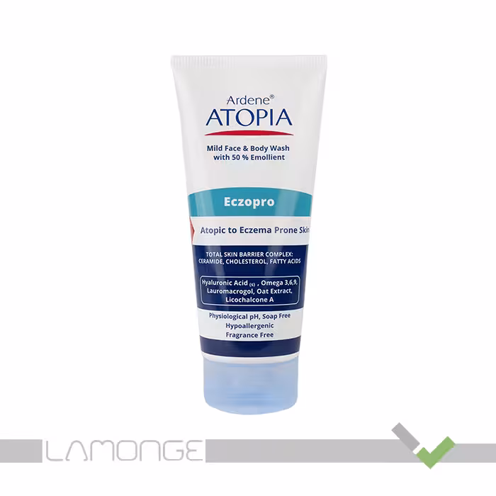 لوسیون شوینده صورت و بدن Eczopro آردن اتوپیا