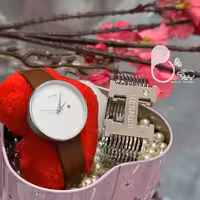 ست ساعت زنانه و دستبند هرمس