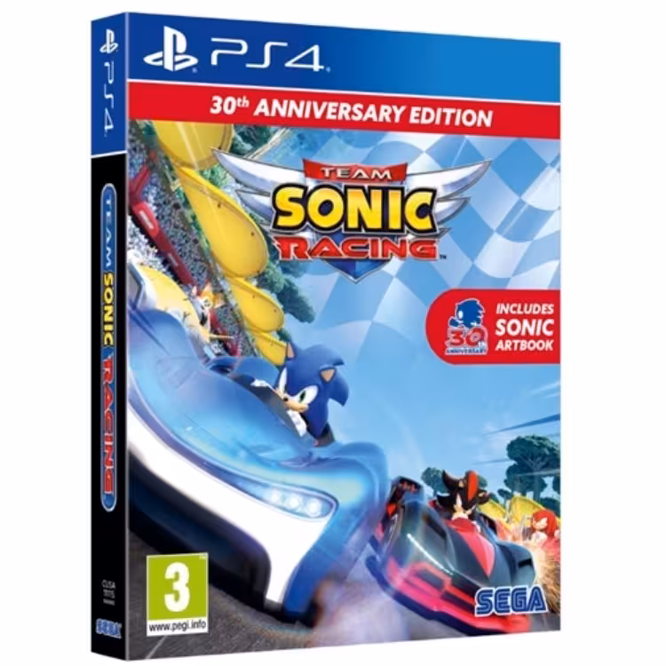 خرید بازی Team Sonic Racing 30th Anniversary Edition PS4