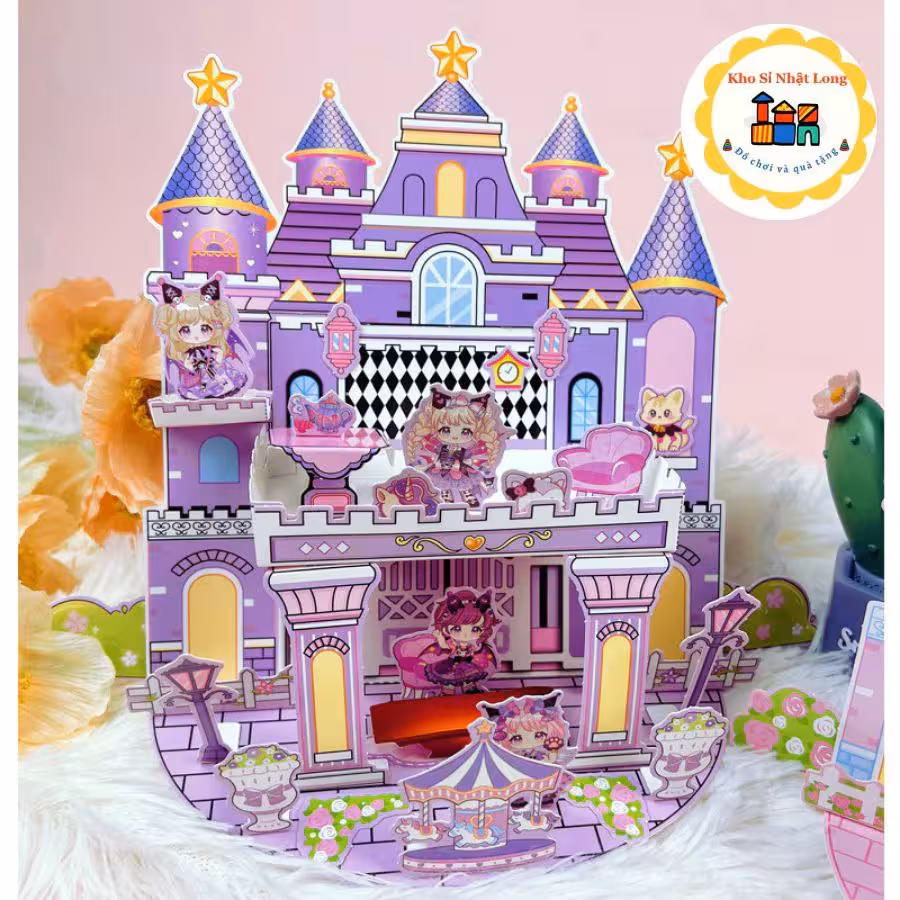 کاردستی سه بعدی قصر