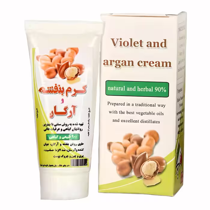 کرم بنفشه و آرگان نیکا (35 گرم)