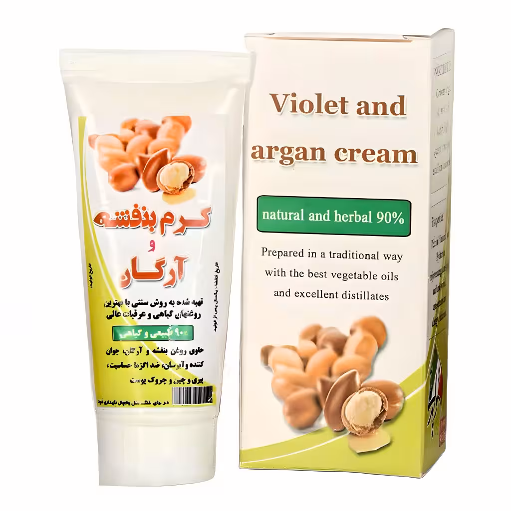 کرم بنفشه و آرگان نیکا (35 گرم)