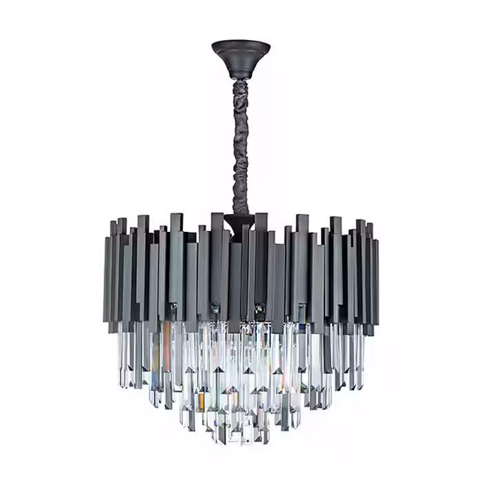 لوستر سقفی چشمه نور 12 شعله مدل 2647/8