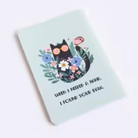 دفتر خط دار طرح گربه کیچ بوک (KITSCH BOOK)