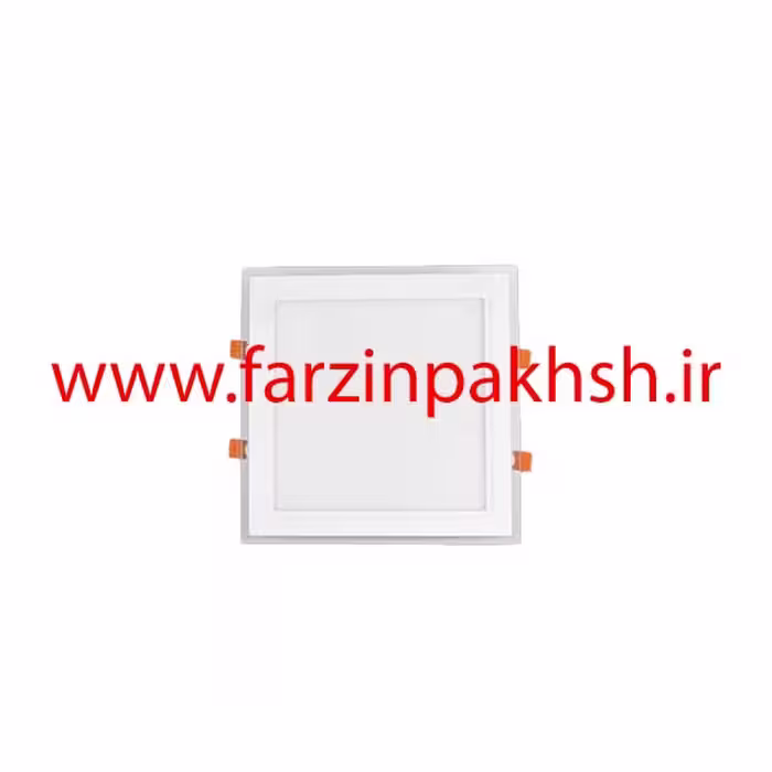 چراغ پنلی SMD توکار 30 وات مربعی پارس شعاع توس مدل گلاریس