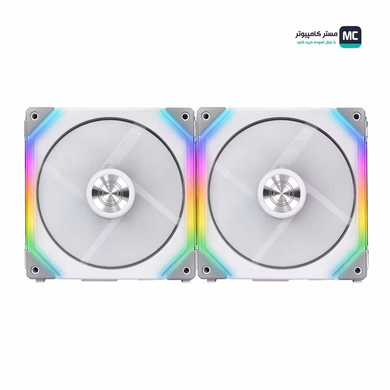 قیمت و خرید فن کیس لیان لی UNI Fan SL140 RGB White بسته 2 عددی | مستر کامپیوتر | آسوده خرید کنید