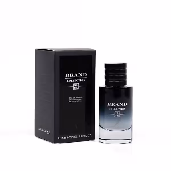 عطرجیبی برند کالکشن کد NO 100 مردانه حجم 25 میلی لیتر