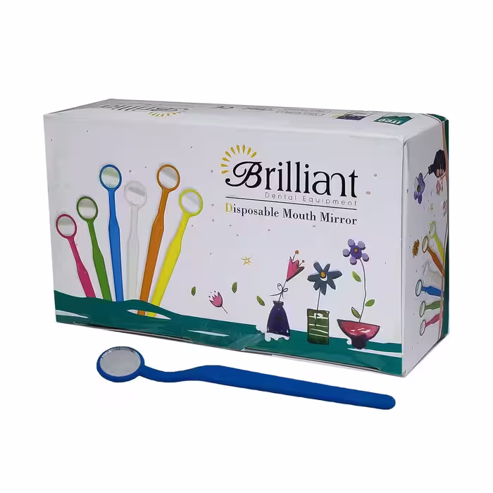 آینه یکبار مصرف دندانپزشکی Brilliant