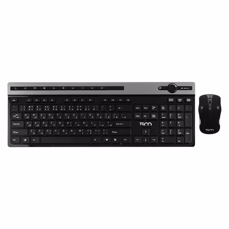 ست ماوس و کیبورد تسکو مدل TKM7106W بی سیم