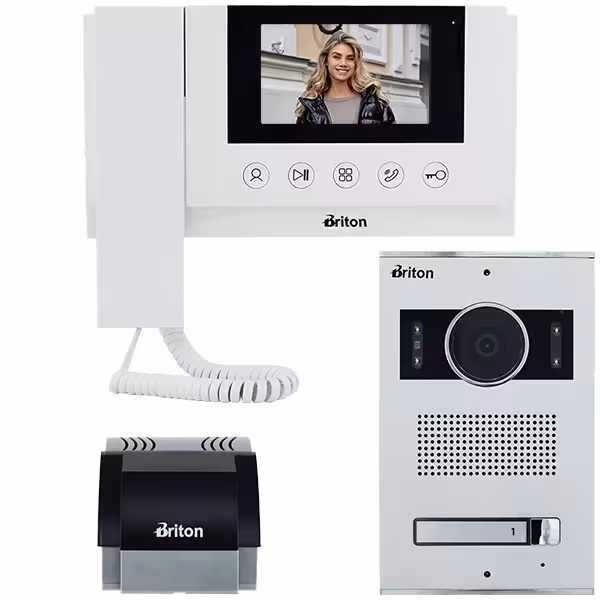 پک کامل آیفون تصویری برایتون مدل 4330 – 1 تا 10 واحدی