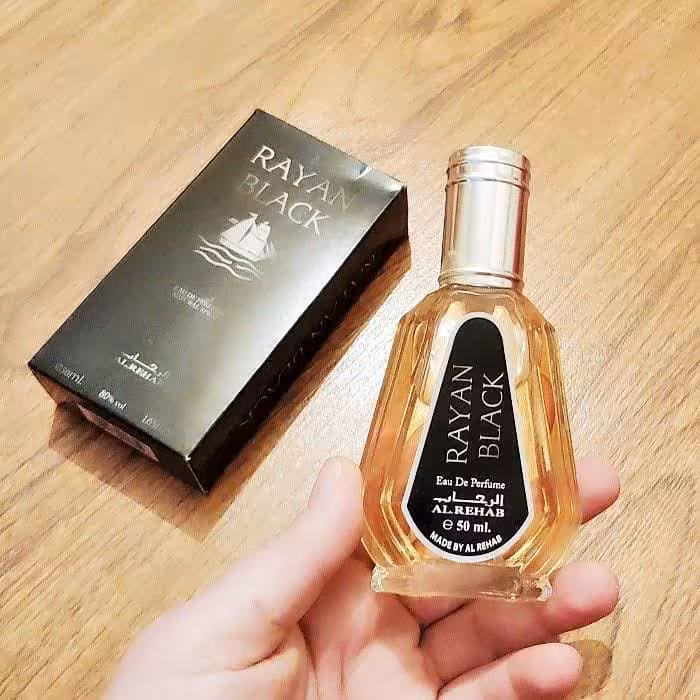 ادکلن رایان بلک الرحاب حجم 50 میل
