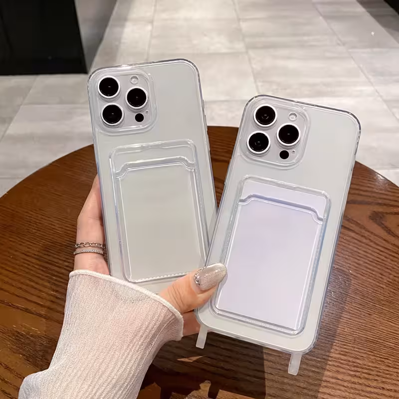 قاب جاکارتی شفاف قلابدار