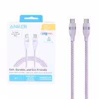 کابل تبدیل USB-C به USB-C انکر مدل A82E26V2 طول 1.8 متر با توان 240 وات