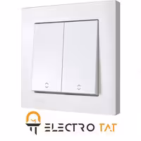 کلید تبدیل مکانیکی دو پل نستک مدل Evidente