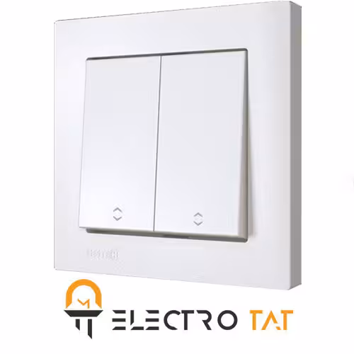 کلید تبدیل مکانیکی دو پل نستک مدل Evidente
