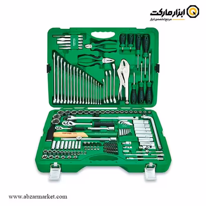 جعبه ابزار تاپ تول با لوازم 150 عددی مدل GCAI150R