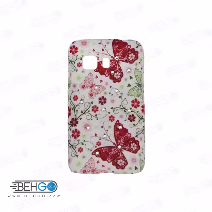 قاب طرح دار گوشی سامسونگ یانگ 2 young 2 طرح پروانه و گل case For Samsung galaxy young2 G130