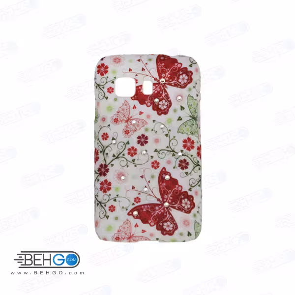 قاب طرح دار گوشی سامسونگ یانگ 2 young 2 طرح پروانه و گل case For Samsung galaxy young2 G130