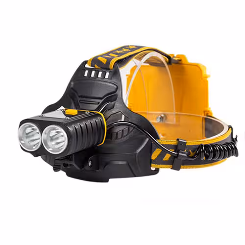 چراغ پیشانی 2 لامپه اسمال سان 300 وات