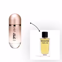 اسانس عطر Carolina Herrera 212 VIP Rose برند Givaudan - کد 2445 - کارولینا هررا 212 وی آی پی رز 100ML - میلیوم پرفیوم