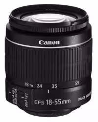 لنز دوربین عکاسی 55 میلیمتر کانن