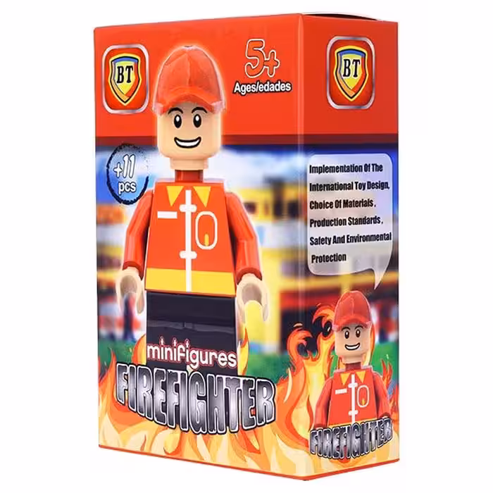 لگو شخصیت آتش‌نشان 11 قطعه BT9002