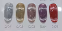 لاک ژل دیسکو آیس 15 میل کد DJ پی ان اس Pns ژلیش سری DISCO CAT EYES جدید