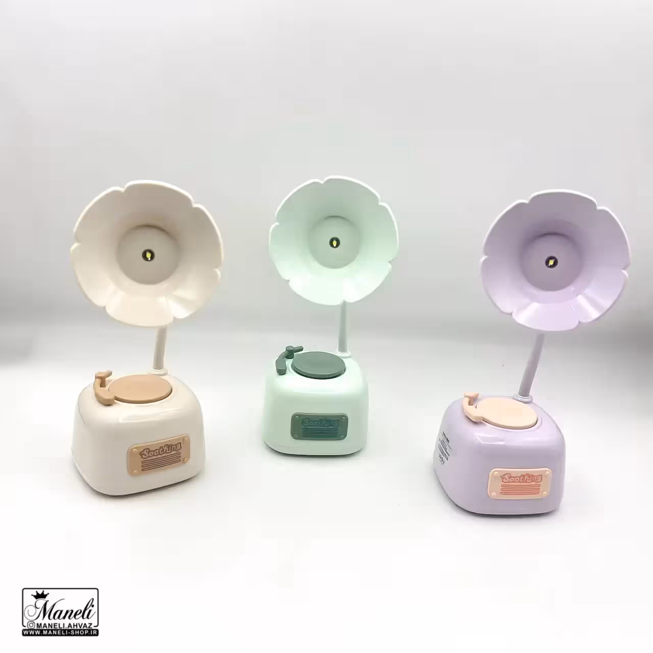 چراغ مطالعه کوچک و موزیکال | طرح گل 140304109