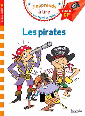 دانلود کتاب Sami et Julie CP Niveau 1 Les pirates