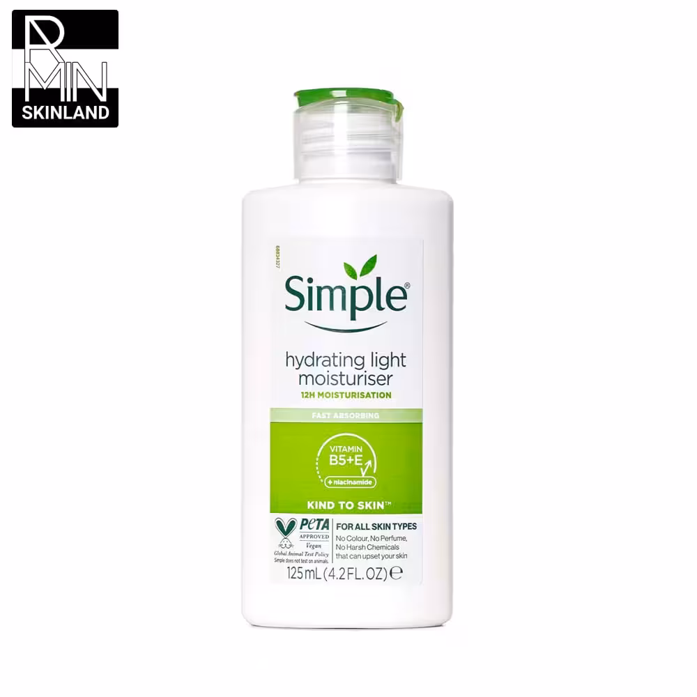 کرم مرطوب کننده سیمپل مدل Light حجم 125ml