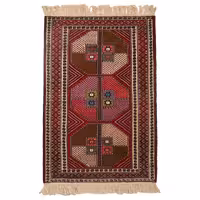 فرش دستباف دو و نیم متری مدل خراسان کد 40201241