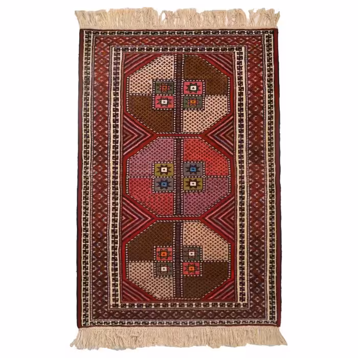 فرش دستباف دو و نیم متری مدل خراسان کد 40201241