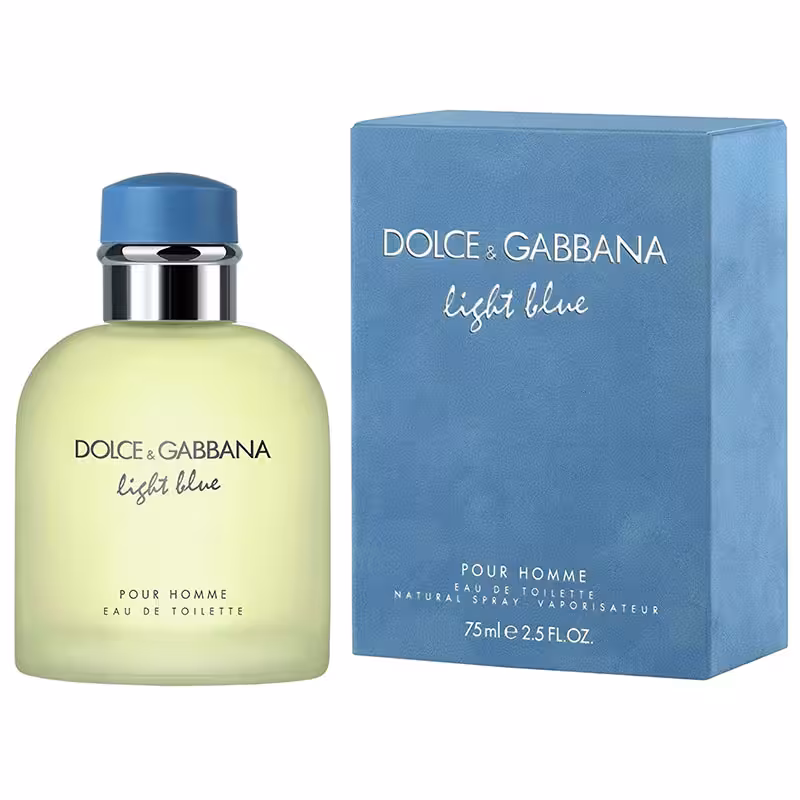 عطر ادکلن دی اند جی دلچه گابانا لایت بلو پورهوم Dolce Gabbana Light Blue pour Homme • خوش آرا