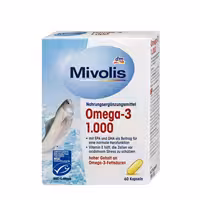 کپسول امگا 3 میولیس 60 عددی Mivolis Omega-3