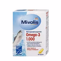 کپسول امگا 3 میولیس 60 عددی Mivolis Omega-3