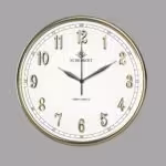 SCHOBERT شوبرت ساعت دیواری  قطر 33 طلایی  5196GN