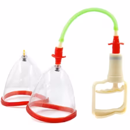 بادکش و وکیوم حجم دهنده سینه بانوان مدل Cupping – دو کاپ