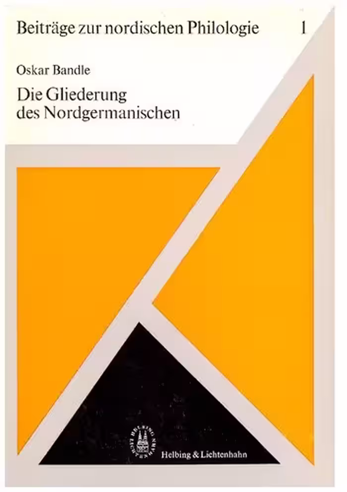 خرید و دانلود نسخه کامل کتاب Die Gliederung des Nordgermanischen