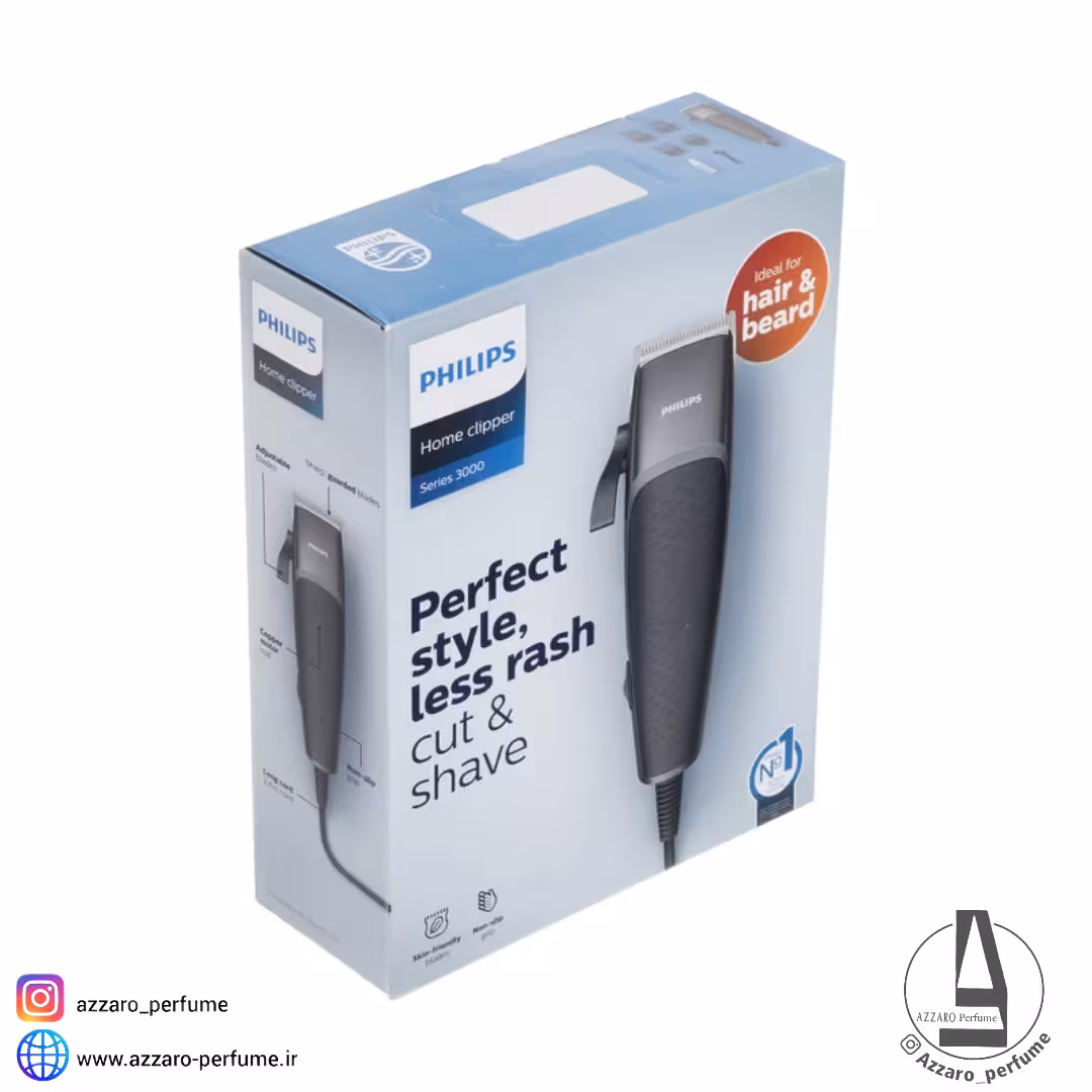 ماشین اصلاح موی سر و صورت و بدن فیلیپس مدل HC3100